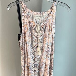 Rachel Zoe Multi-Color Paisley Print Sleeveless Camisole